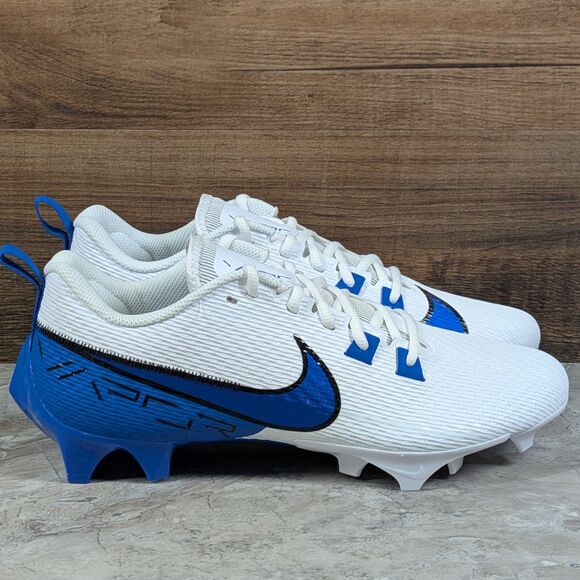 Nike Vapor Edge Speed 360 2 TB Men\'s 10 White Blue Football Cleats FN7764-108 main image 6